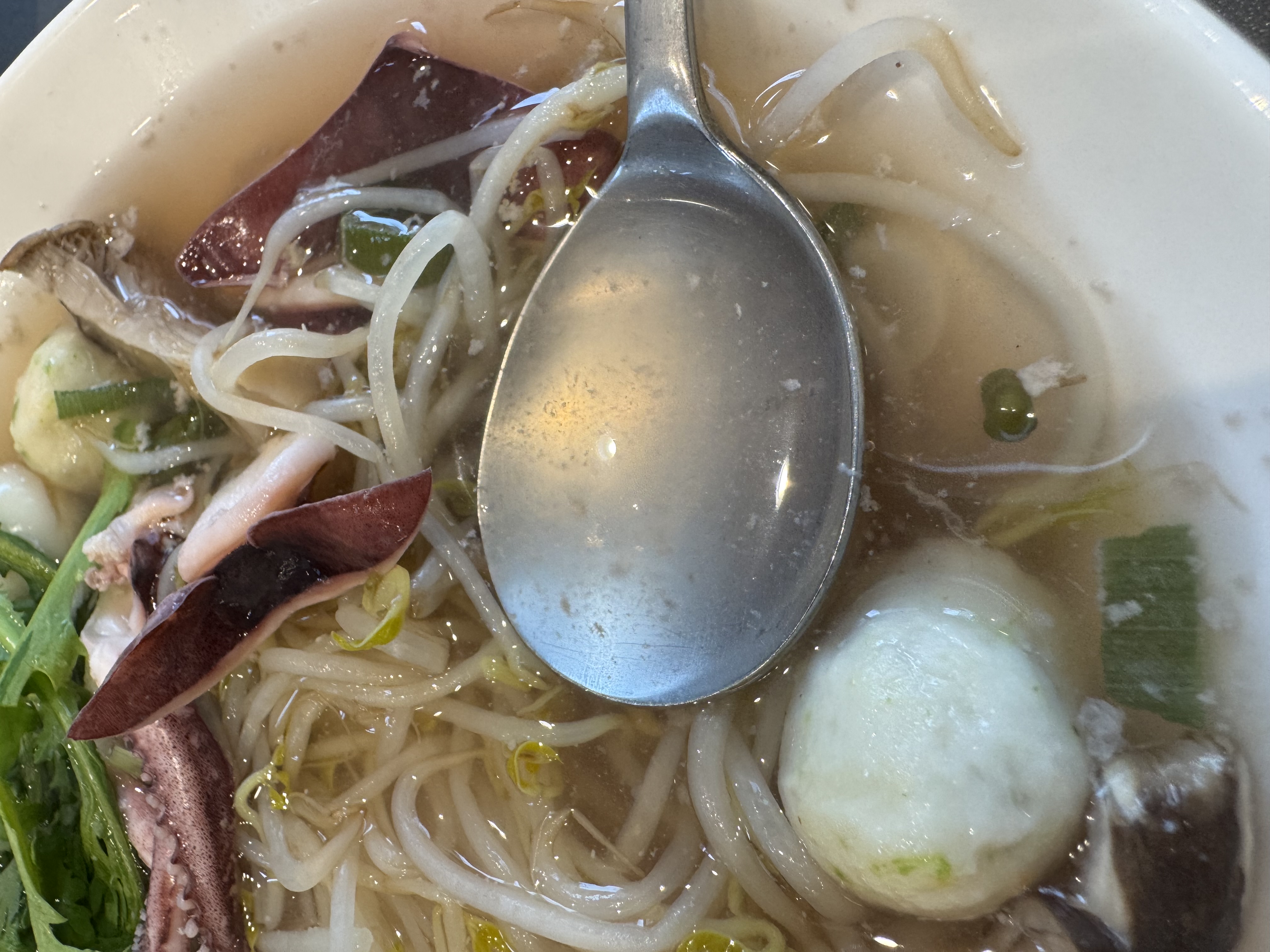 Noodles close-up